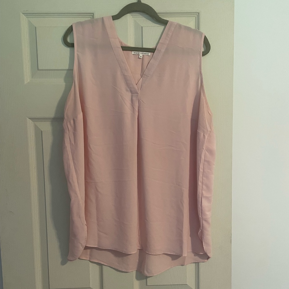 Violet +Claire tank